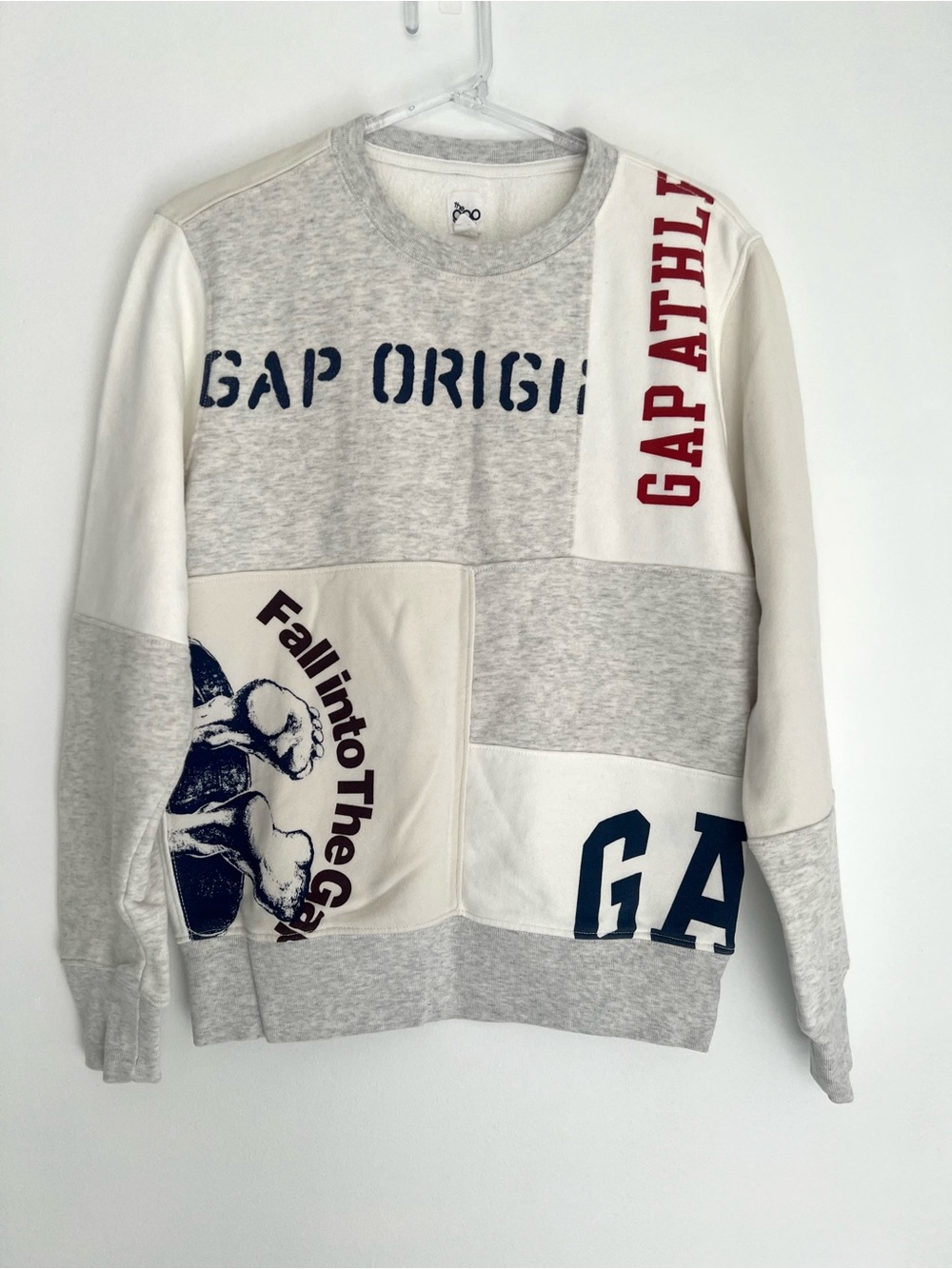 Gap Remix logo sweatshirt NWOT size XXS